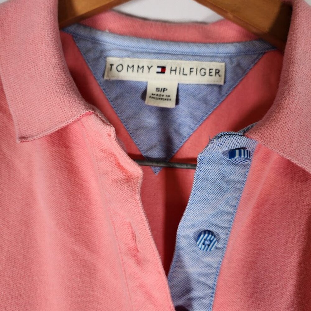 Tommy Hilfiger Pink Women's Sleeveless Polo Size Small - Picture 2 of 5